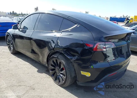2022 Tesla Model Y Performance Dual Motor All-Wheel Drive из США, поврежденный, VIN 7SAYGDEF9NF522141